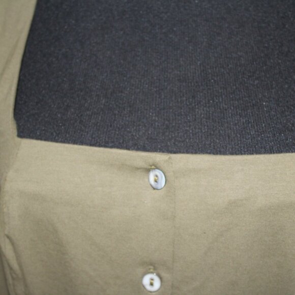 Rihoas Square Neck Mini Button Down Dress Size S Small NWT's Vintage Style - Picture 6 of 11